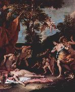 Sebastiano Ricci Bacchus und Ariadne oil painting